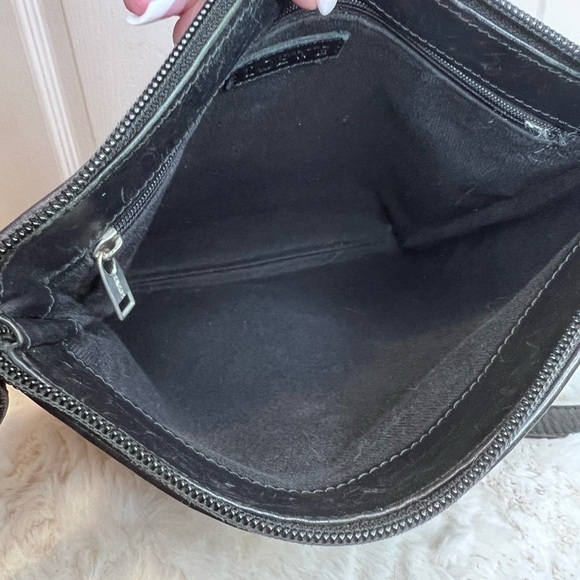 LOEWE ANAGRAM CROSSBODY BLACK/GREY BAG - Picture 9 of 15